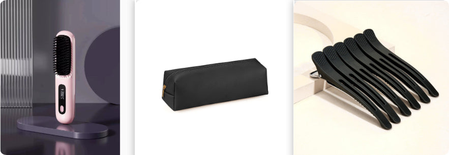 USB Charging Hair Straightening Comb