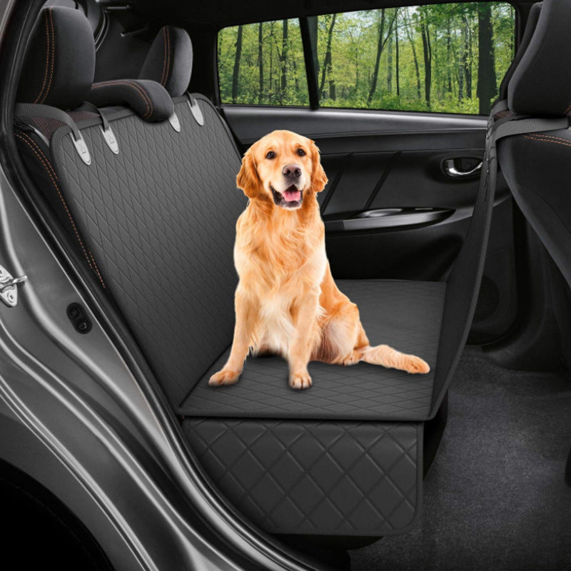 Durable Car Rear Seat Cover for Dogs and Pets