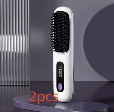 USB Charging Hair Straightening Comb