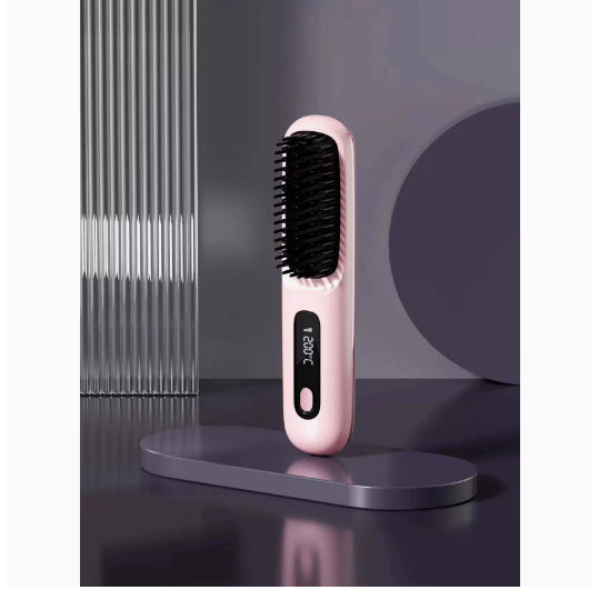 USB Charging Hair Straightening Comb