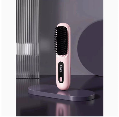 USB Charging Hair Straightening Comb