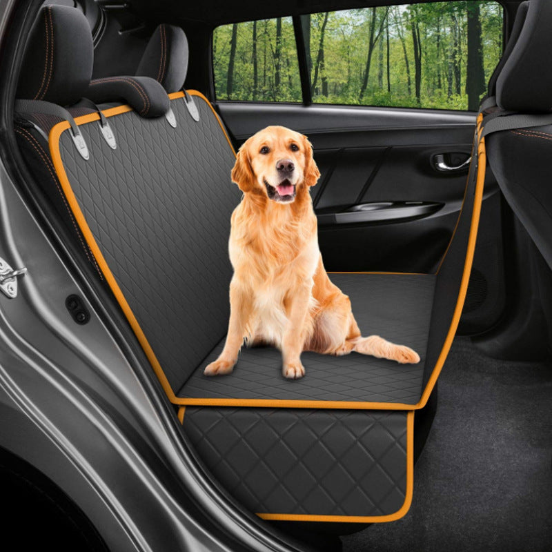 Durable Car Rear Seat Cover for Dogs and Pets