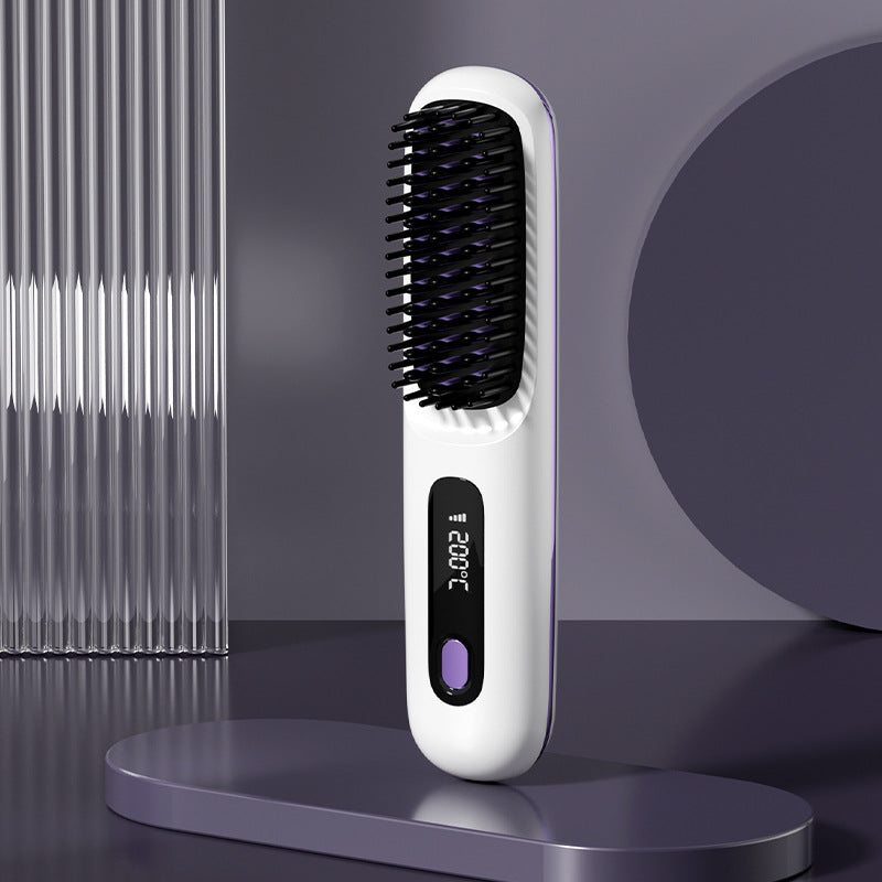 USB Charging Hair Straightening Comb