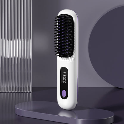 USB Charging Hair Straightening Comb