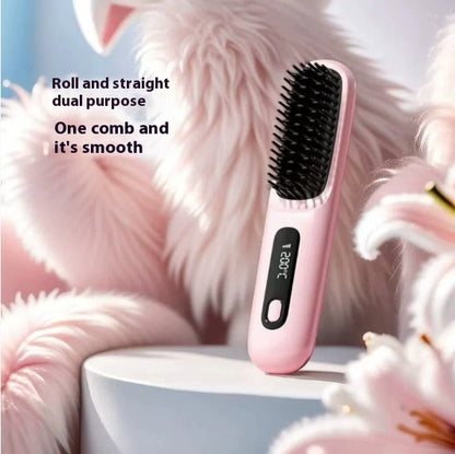 USB Charging Hair Straightening Comb