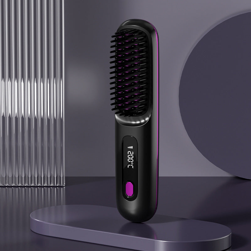 USB Charging Hair Straightening Comb