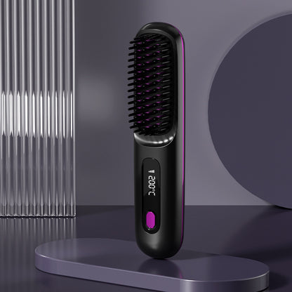 USB Charging Hair Straightening Comb