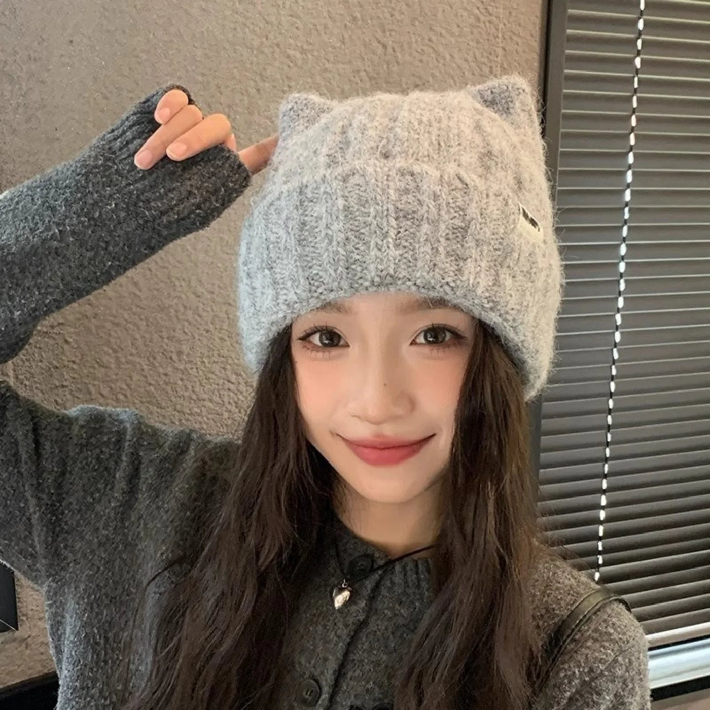 Cute Winter Warm Wool Hats For Women, Korean Style Fashion Headwear