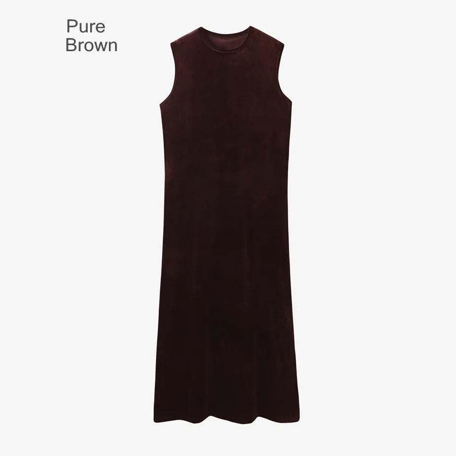 Velvet woman clothes adjustable strap dress.basic tops ,cardigan,sleeveless
