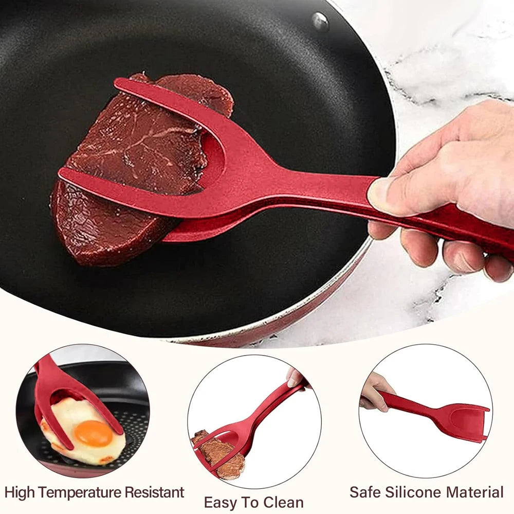 2 in 1 Grip Flip Spatula Clamp