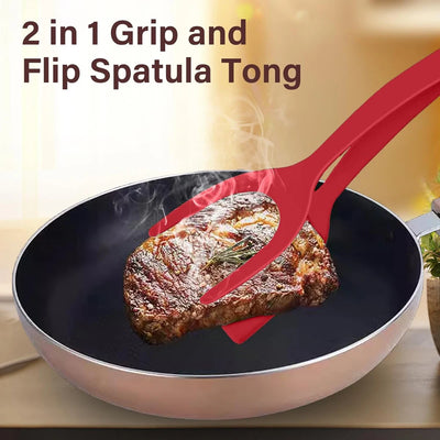 2 in 1 Grip Flip Spatula Clamp