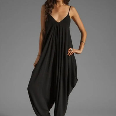 Sexy V-Neck Sleeveless Jumpsuits Summer