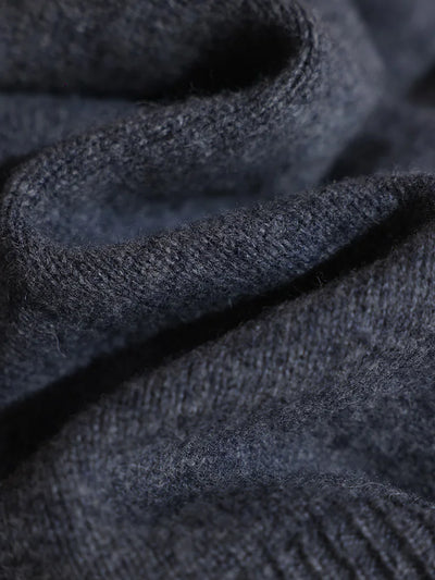 Merino Wool Pants Knitted Cashmere Shorts Trousers Above Knees