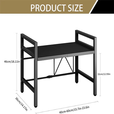 Adjustable Space-Saving Microwave Rack – 100kg Capacity,