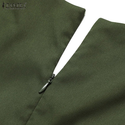 Wide Leg Jumpsuits Summer V Neck Short Sleeve Rompers Elegant