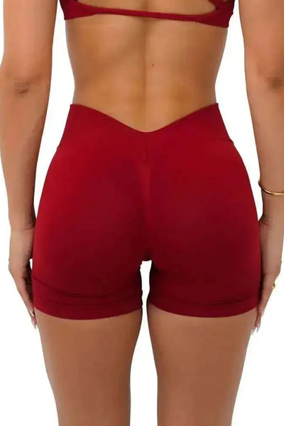 Gym Shorts Woman Seamless Yoga Shorts Fitness Training