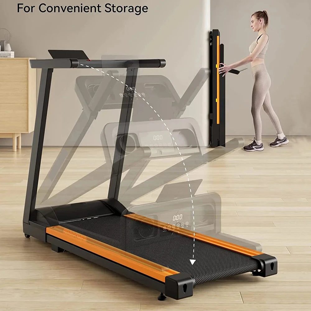 3.0HP Treadmills Electric APP Online Monitoring 7.5MPH Remote Control Foldable