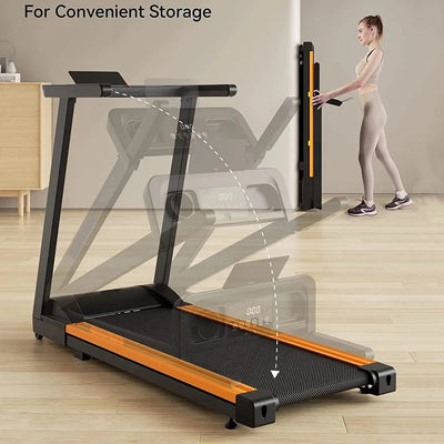 3.0HP Treadmills Electric APP Online Monitoring 7.5MPH Remote Control Foldable