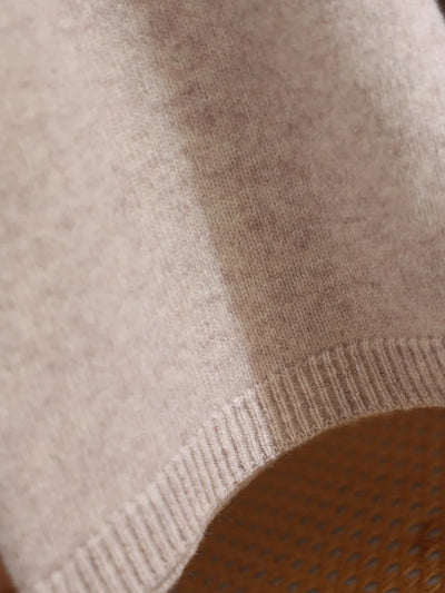 Merino Wool Pants Knitted Cashmere Shorts Trousers Above Knees