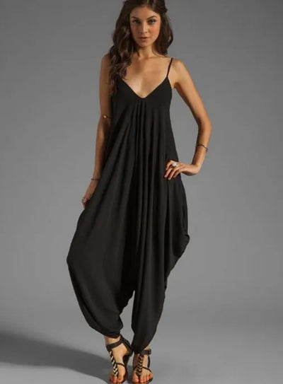 Sexy V-Neck Sleeveless Jumpsuits Summer
