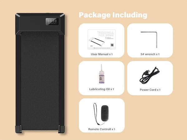 2in1 Run-Walking Pad Small Treadmill for Home&Office