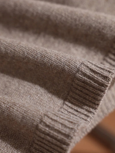 Merino Wool Pants Knitted Cashmere Shorts Trousers Above Knees