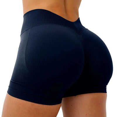 Gym Shorts Woman Seamless Yoga Shorts Fitness Training
