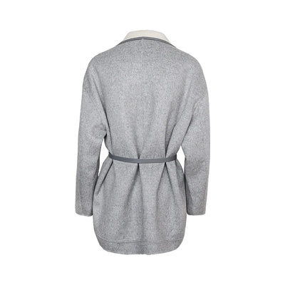 Australian Wool coats autumn and winter new luxury women's Clothing jacket hooded top