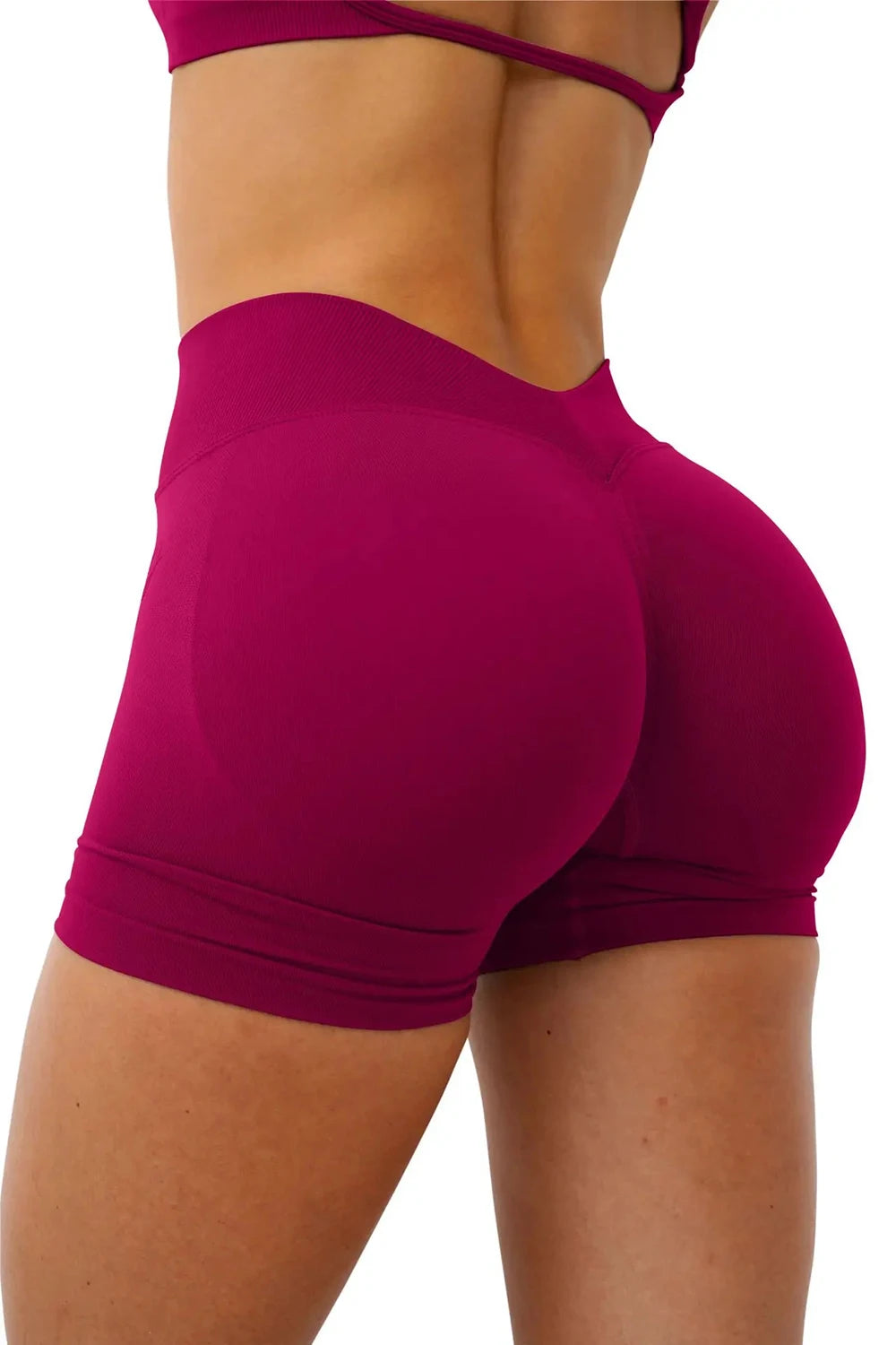 Gym Shorts Woman Seamless Yoga Shorts Fitness Training