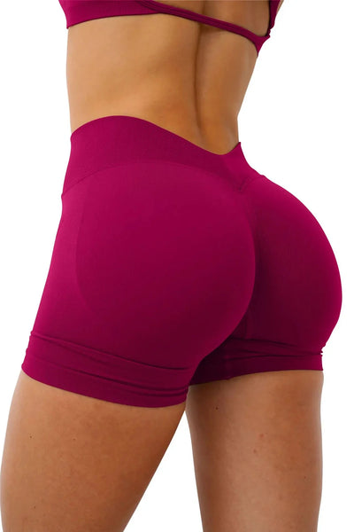 Gym Shorts Woman Seamless Yoga Shorts Fitness Training