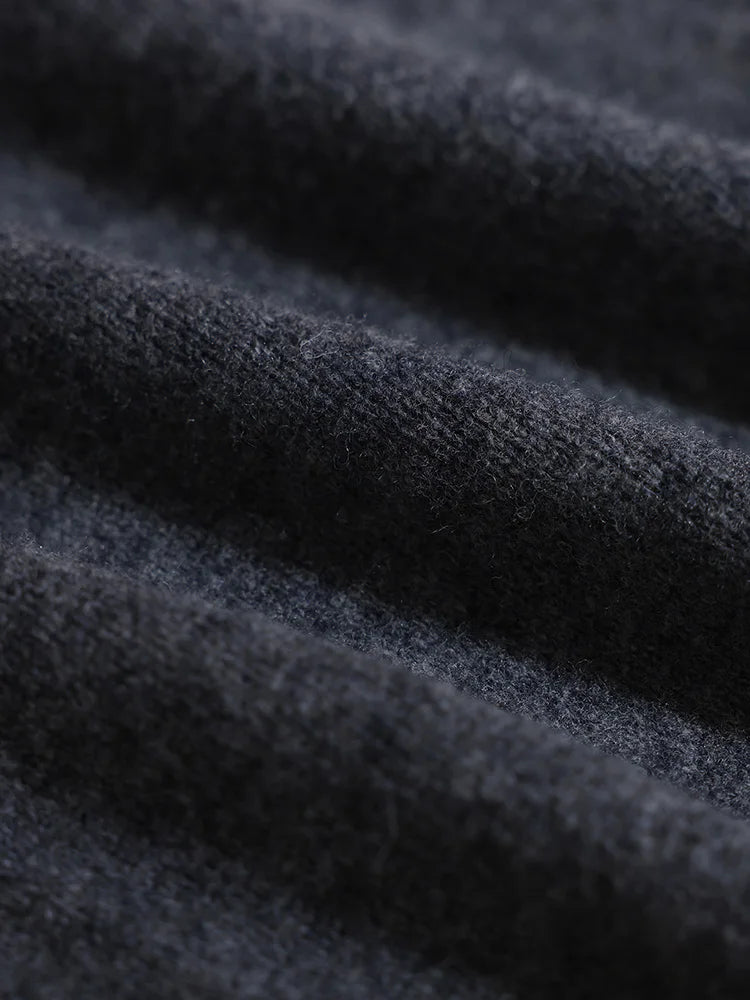 Merino Wool Pants Knitted Cashmere Shorts Trousers Above Knees