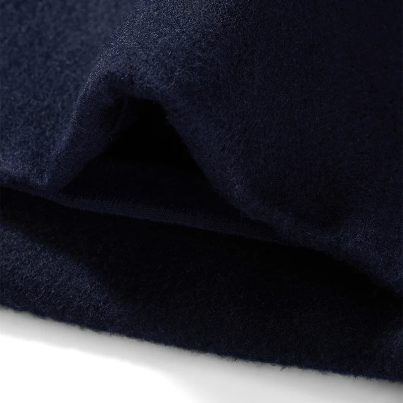 Men s Winter Duffle Coat Loose Fit Classic Wool Blend Long