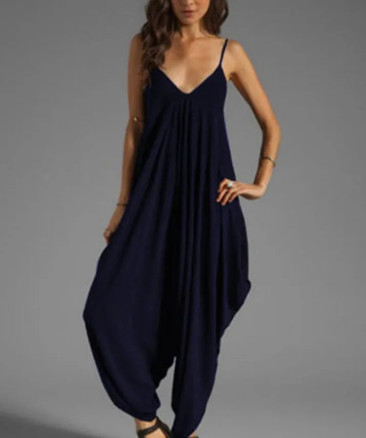 Sexy V-Neck Sleeveless Jumpsuits Summer