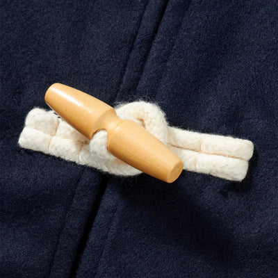 Men s Winter Duffle Coat Loose Fit Classic Wool Blend Long