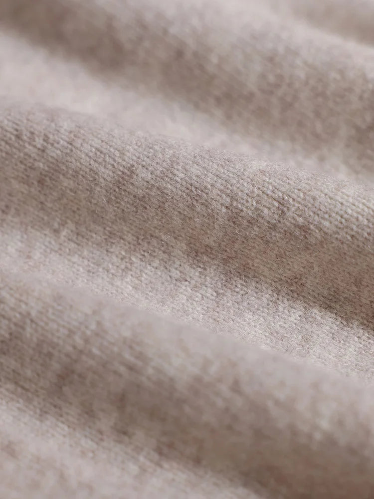 Merino Wool Pants Knitted Cashmere Shorts Trousers Above Knees