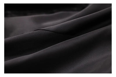 Winter Luxury Extra Long Black Warm Soft Wool & blends Coat for Women