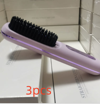USB Charging Hair Straightening Comb