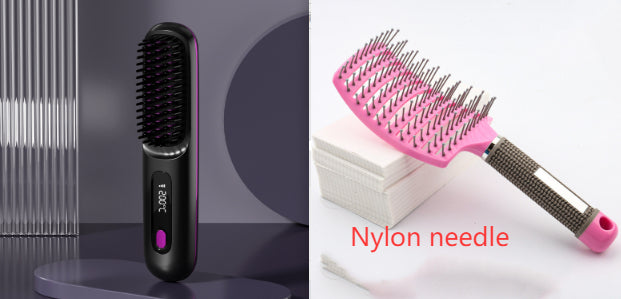 USB Charging Hair Straightening Comb