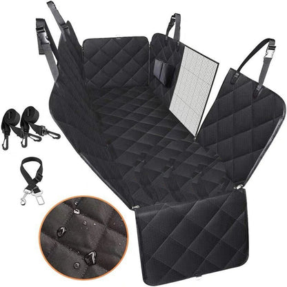 Durable Car Rear Seat Cover for Dogs and Pets