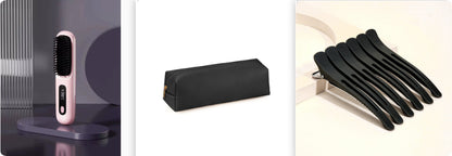 USB Charging Hair Straightening Comb