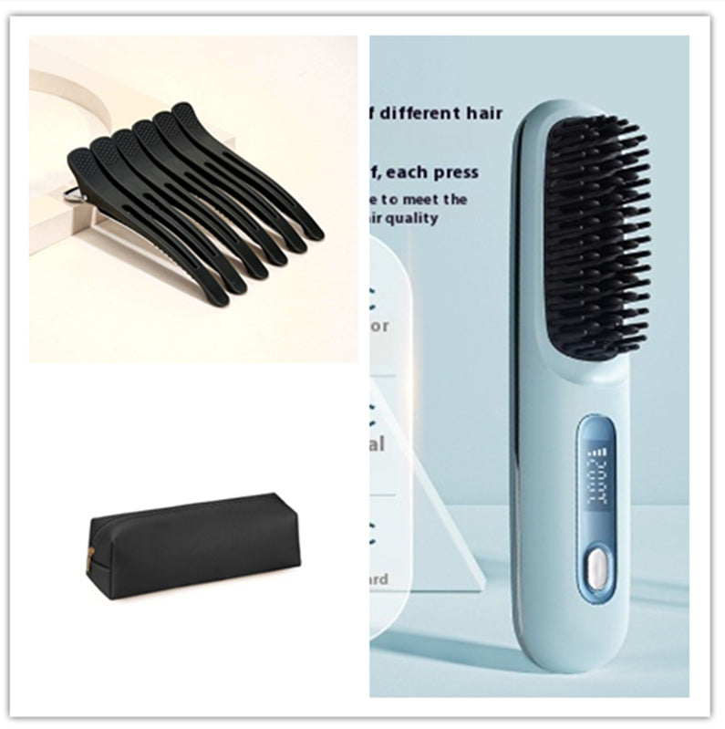 USB Charging Hair Straightening Comb