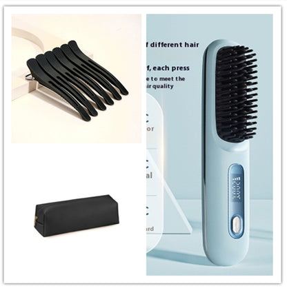 USB Charging Hair Straightening Comb