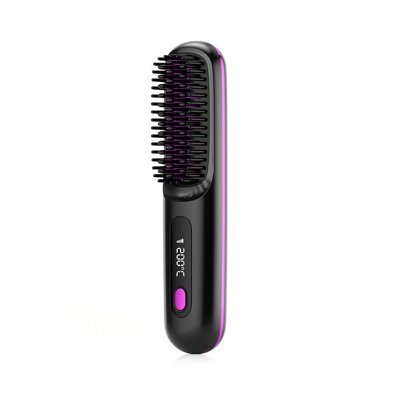 USB Charging Hair Straightening Comb